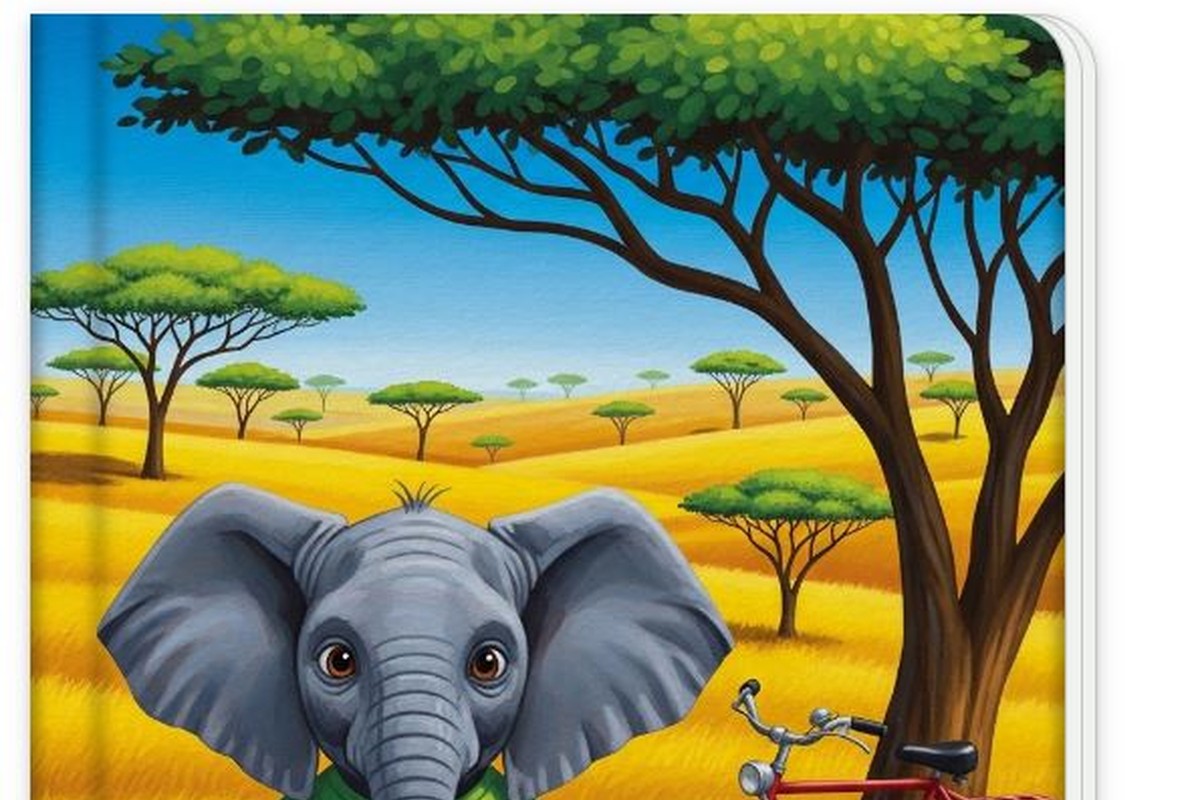 Tino the Elephant story cover artwork